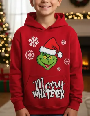 Imagen de Buzo Grinch Navidad Saco Con Capota